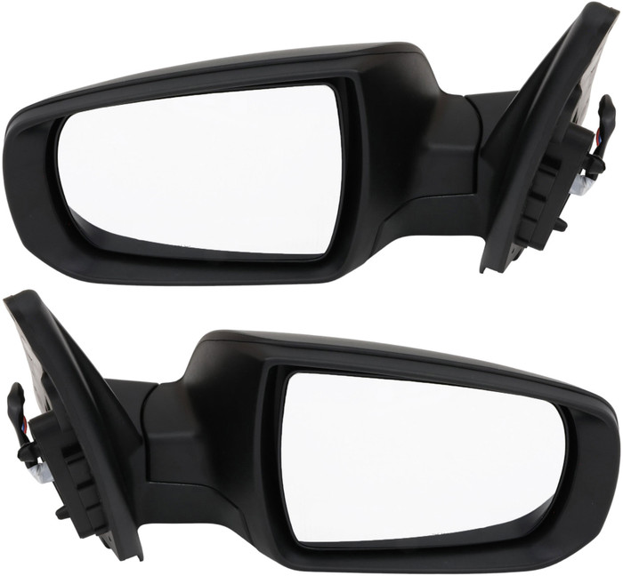 2011-2013 Kia Sorento Base Side View Door Mirror , Power Glass , Non-Heated , Textured - Driver and Passenger Side