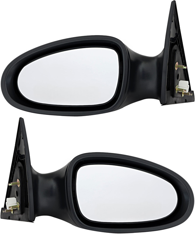 2002-2003 Nissan Altima S/SE/SL Side View Door Mirror , Power Glass , Non-Heated , Paintable - Driver and Passenger Side