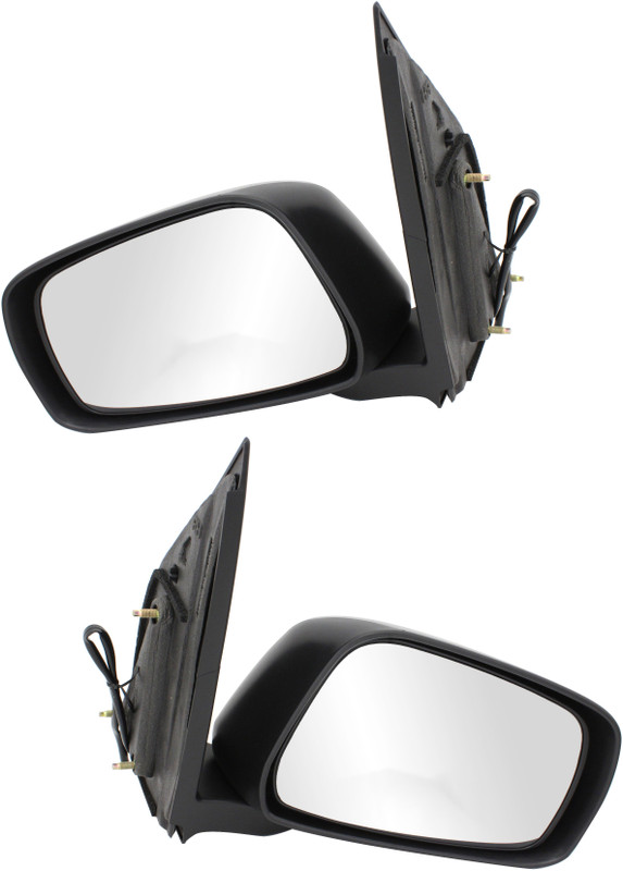 2005-2012 Nissan Pathfinder Side View Door Mirror , Power Glass , Non-Heated , Textured - Driver and Passenger Side