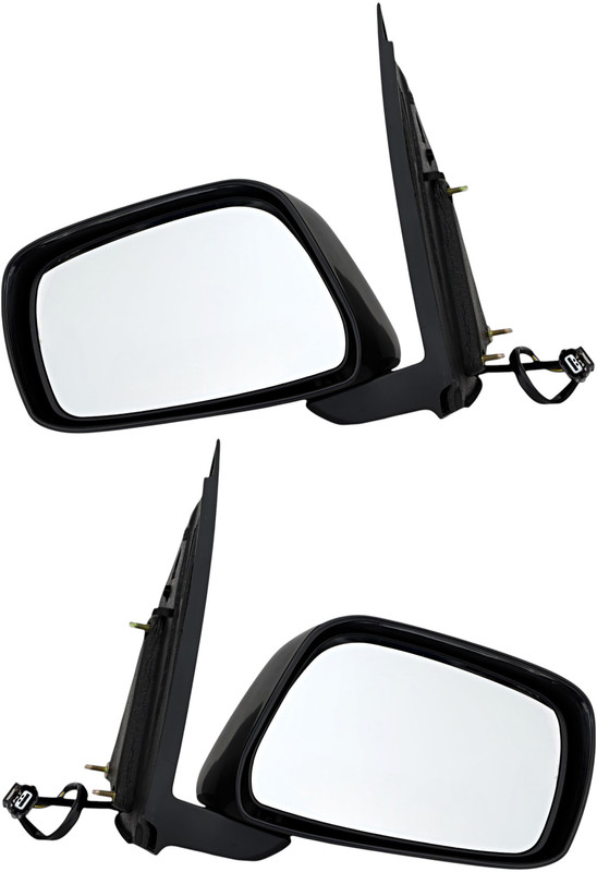 2009-2010 Nissan Xterra Side View Door Mirror , Power Glass , Non-Heated , Paintable - Driver and Passenger Side