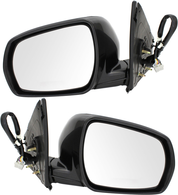 2003-2004 Nissan Murano Side View Door Mirror , Power Glass , Heated , Paintable , Memory - Driver and Passenger Side