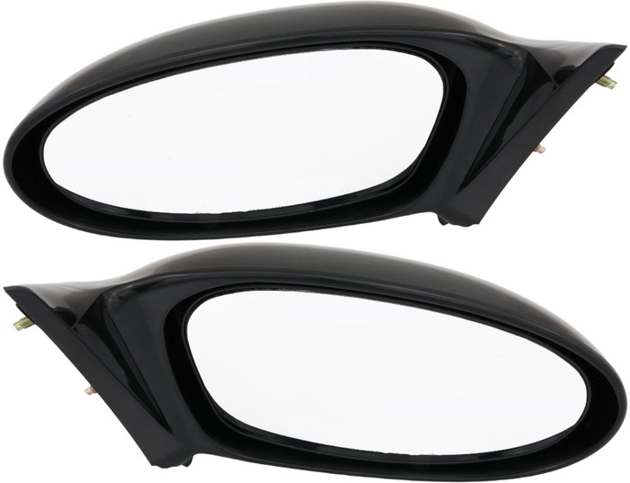 2002-2005 Pontiac Grand Am Side View Door Mirror , Manual Remote , Non-Heated , Paintable - Driver and Passenger Side