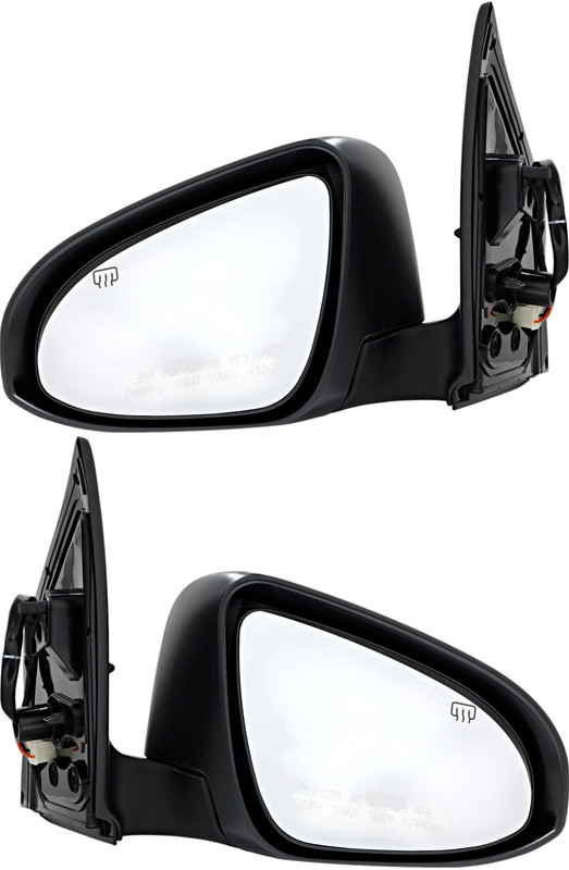 2014-2019 Toyota Corolla Side View Door Mirror , Power Glass , Heated , Paintable , Turn Signal - Driver and Passenger Side