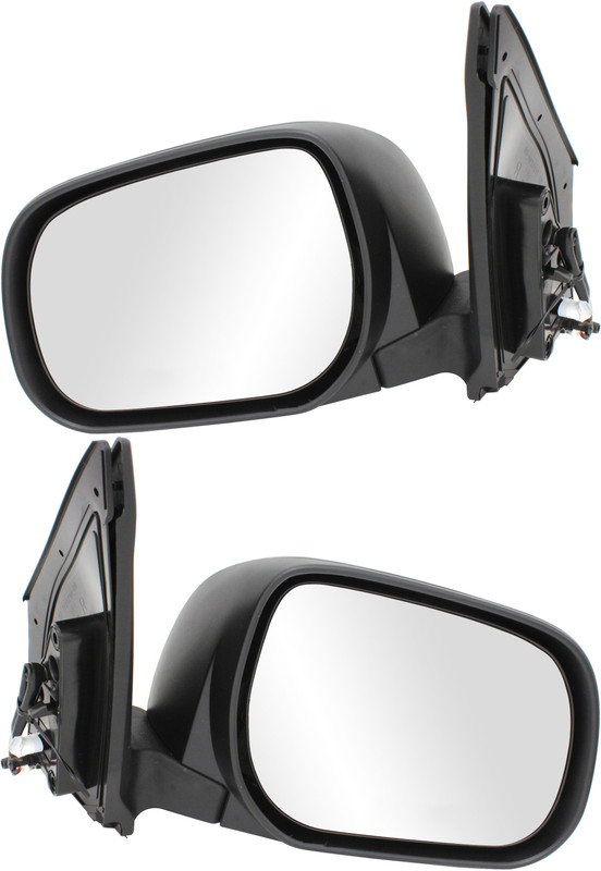 2009-2012 Toyota RAV4 Side View Door Mirror Japan Built , Power Glass , Non-Heated , Paintable - Driver and Passenger Side