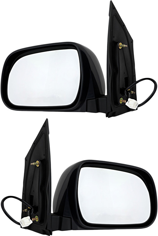 2004-2010 Toyota Sienna Side View Door Mirror , Power Glass , Non-Heated , Paintable - Driver and Passenger Side