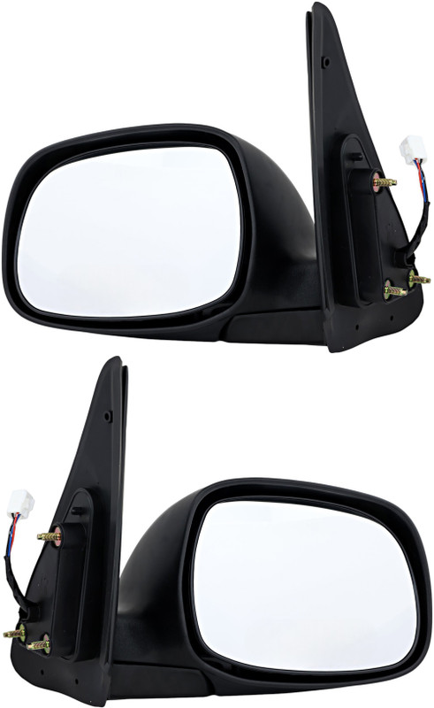 2003-2006 Toyota Tundra Double Cab SR5 Side View Door Mirror , Power Glass , Heated , Chrome - Driver and Passenger Side