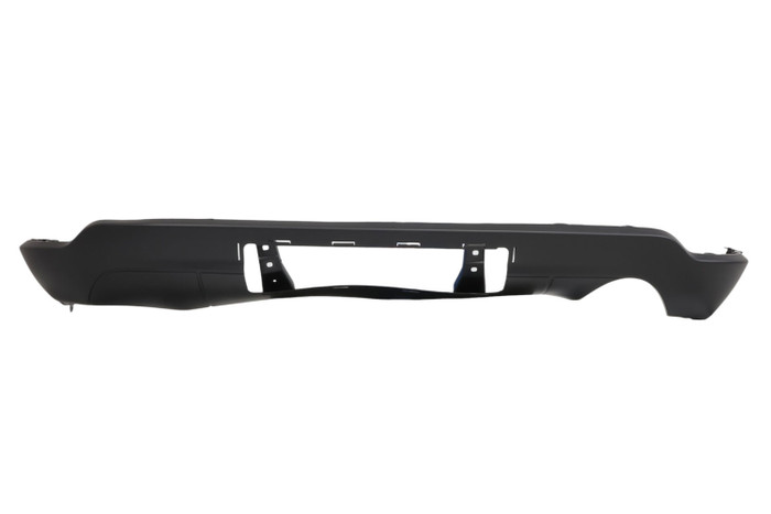 For 2011-2021 Jeep Grand Cherokee Rear Lower Bumper Cover Textured, With Tow Hook, Single Exhaust