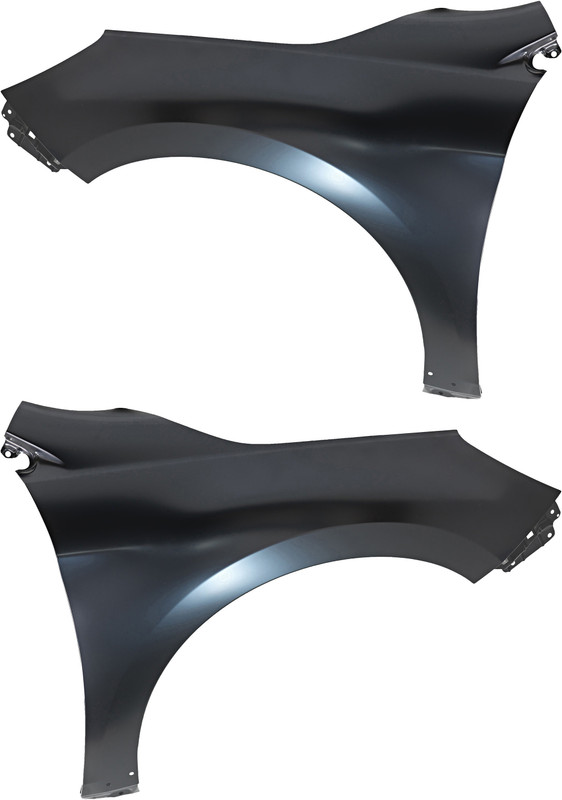 For 2015-2019 Subaru Outback Fender Primed Steel Driver and Passenger Pair Side