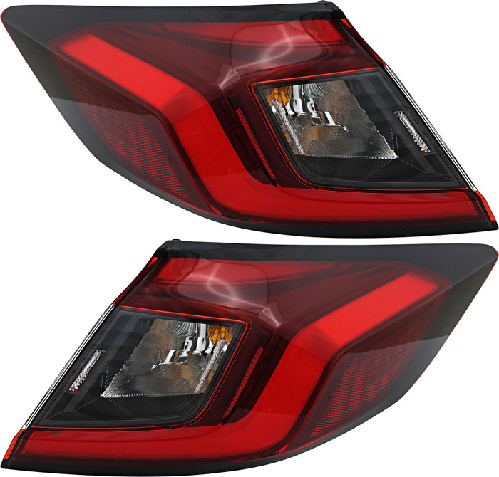 For 2022-2024 Honda Civic Hatchback Taillight Driver and Passenger Side
