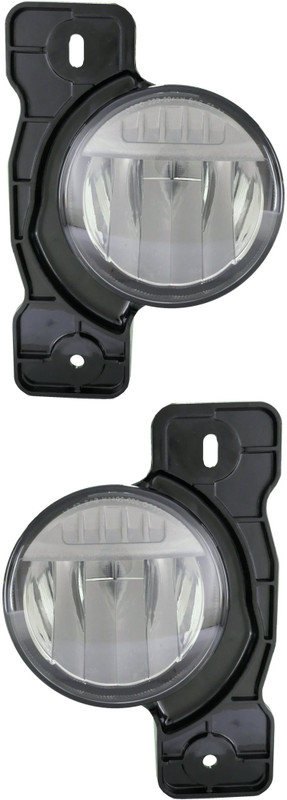 For 2007-2017 Jeep Wrangler Wrangler Jk Fog Light Driver and Passenger Side