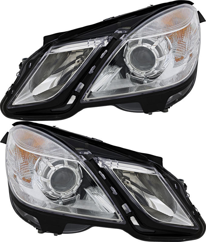 For 2010-2014 Mercedes-Benz E350 E550 Headlight Driver and Passenger Side