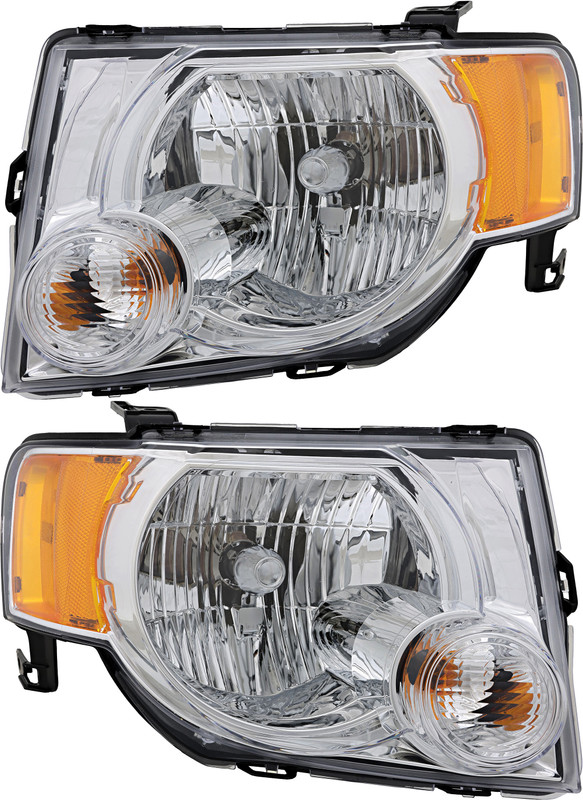 For 2008-2012 Ford Escape Headlight Driver and Passenger Side