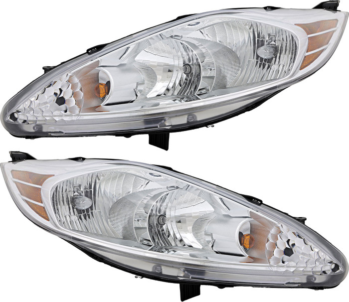 For 2011-2013 Ford Fiesta Headlight Driver and Passenger Side