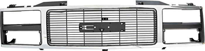 For 1988-1993 GMC C1500 C2500 C3500 K1500 K2500 Grille Assembly Chrome