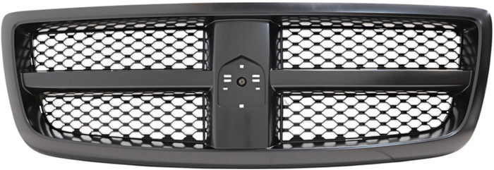 For 2009-2010 Dodge Ram 1500 2011-2012 Ram 1500 Grille Assembly Black