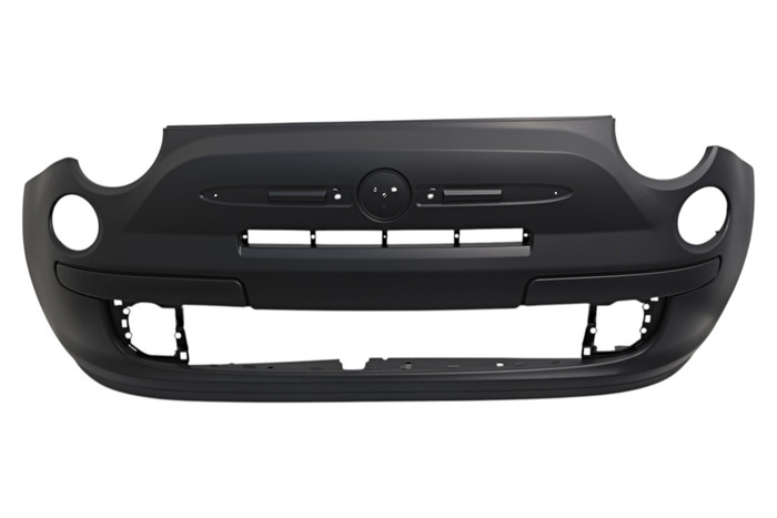 For 2012-2017 Fiat 500 Front Bumper Cover Primed Without Molding Hole