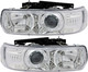 2002 Chevrolet Tahoe Headlight Set Halogen Pair Driver and Passenger Side