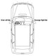 2003 Hyundai Elantra GLS Interior Door Handle Front Right Passenger Side
