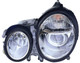 2000 Mercedes-Benz E430 Headlight Set Halogen Pair Driver and Passenger Side