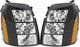 2013 Cadillac Escalade EXT Headlight Set Xenon HID Black Housing Pair Driver and Passenger Side