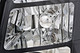 2011 Cadillac Escalade ESV Headlight Set Xenon HID Black Housing Pair Driver and Passenger Side