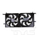2006 Chevrolet Uplander Dual Radiator and Condenser Fan Assembly 3.5L 6 Cylinder