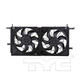 2006 Buick Terraza Dual Radiator and Condenser Fan Assembly 3.5L 6 Cylinder