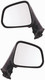 2009 Saturn Vue Hybrid Side Door View Mirror Power Operated Heated Folding Pair Set Left Driver and Passenger Right Side