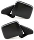 1995 Nissan Pickup Side Door View Mirror Manual Non-Heated Folding Pair Set Left Driver and Passenger Right Side