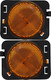 2017 Jeep Wrangler Side Markers - Driver Left and Passenger Right Side