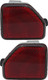 2018 Jeep Wrangler Rear Reflectors - Driver Left and Passenger Right Side