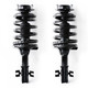 1990 Mazda Protege Front Pair Complete Struts Spring Assembly