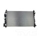 2014 Buick LaCrosse Radiator 2.4L 4 Cylinder