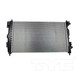 2017 Buick Regal Radiator 2.4L 4 Cylinder