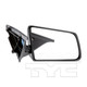 1989 GMC S15 Jimmy Side Door View Mirror Manual Non-Heated Right Passenger Side
