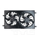 2009 Dodge Caliber SE Dual Radiator and Condenser Fan Assembly