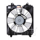 2010 Honda Civic Hybrid A/C Condenser Fan Assembly 1.3L 4 Cylinder