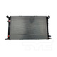 2013 Audi A4 Radiator 2.0L 4 Cylinder
