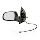 2001 GMC Savana 3500 Side Door View Mirror Power Heated Left Driver Side