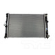 2007 Lincoln MKZ Radiator 3.5L 6 Cylinder