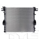 2011 Jeep Wrangler Radiator 3.8L 6 Cylinder