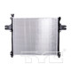 2006 Jeep Commander Radiator 3.7L 6 Cylinder