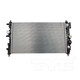 2011 Chevrolet Cruze Radiator 1.8L 4 Cylinder