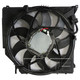 2004 BMW X3 Dual Radiator and Condenser Fan Assembly 3.0L 6 Cylinder