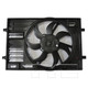 2015 Volkswagen Golf Dual Radiator and Condenser Fan Assembly 1.8L 4 Cylinder