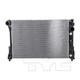 2011 Mercedes-Benz E350 4Matic Radiator 3.5L 6 Cylinder