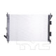 2012 Hyundai Elantra Radiator 1.8L 4 Cylinder