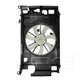 2015 Toyota Prius C Dual Radiator and Condenser Fan Assembly