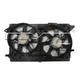 2013 Chevrolet Volt Dual Radiator and Condenser Fan Assembly