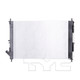 2014 Hyundai Elantra Radiator 1.8L 4 Cylinder